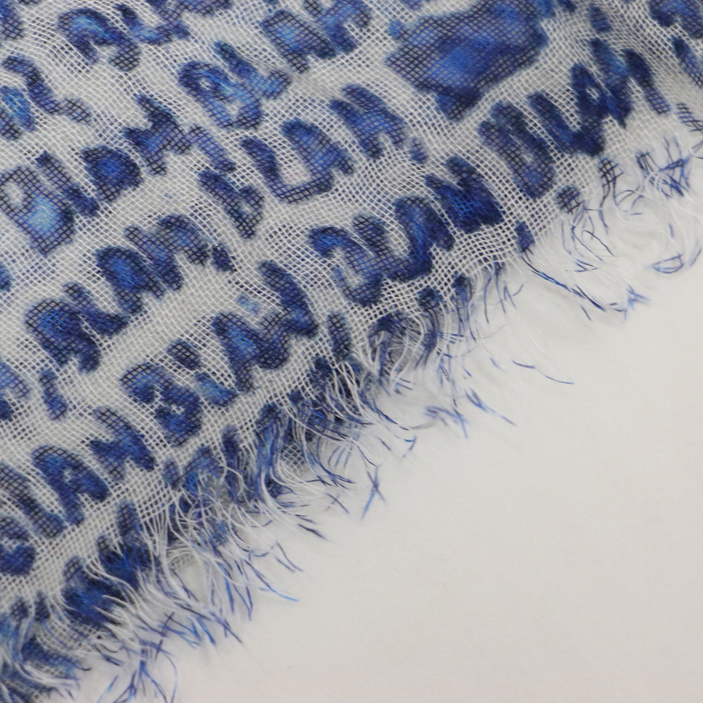 メッセージ プリント モダール カシミヤ ストール / MINA 大判