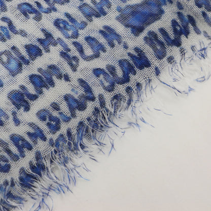 メッセージ プリント モダール カシミヤ ストール / MINA 大判