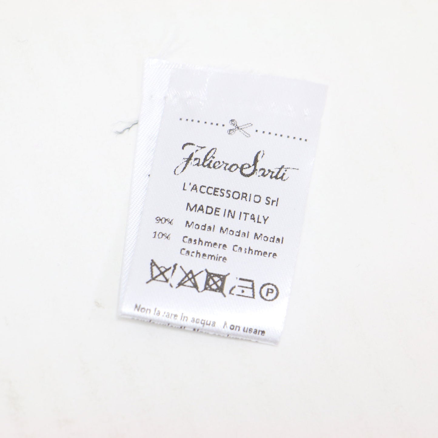 メッセージ プリント モダール カシミヤ ストール / MINA 大判