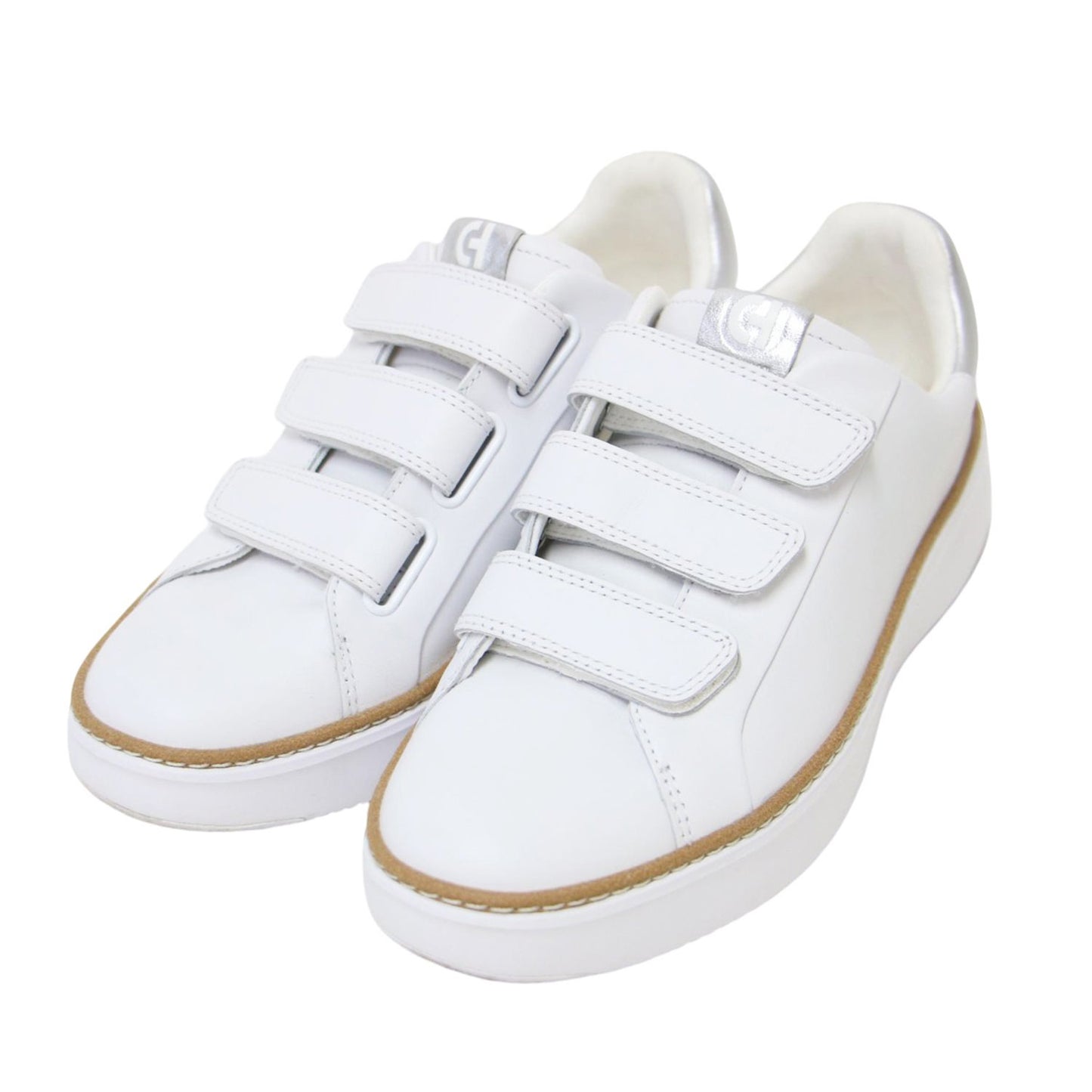 グランドプロ トップスピン トリプルストラップ スニーカー / W30410 ローカット 厚底 牛革