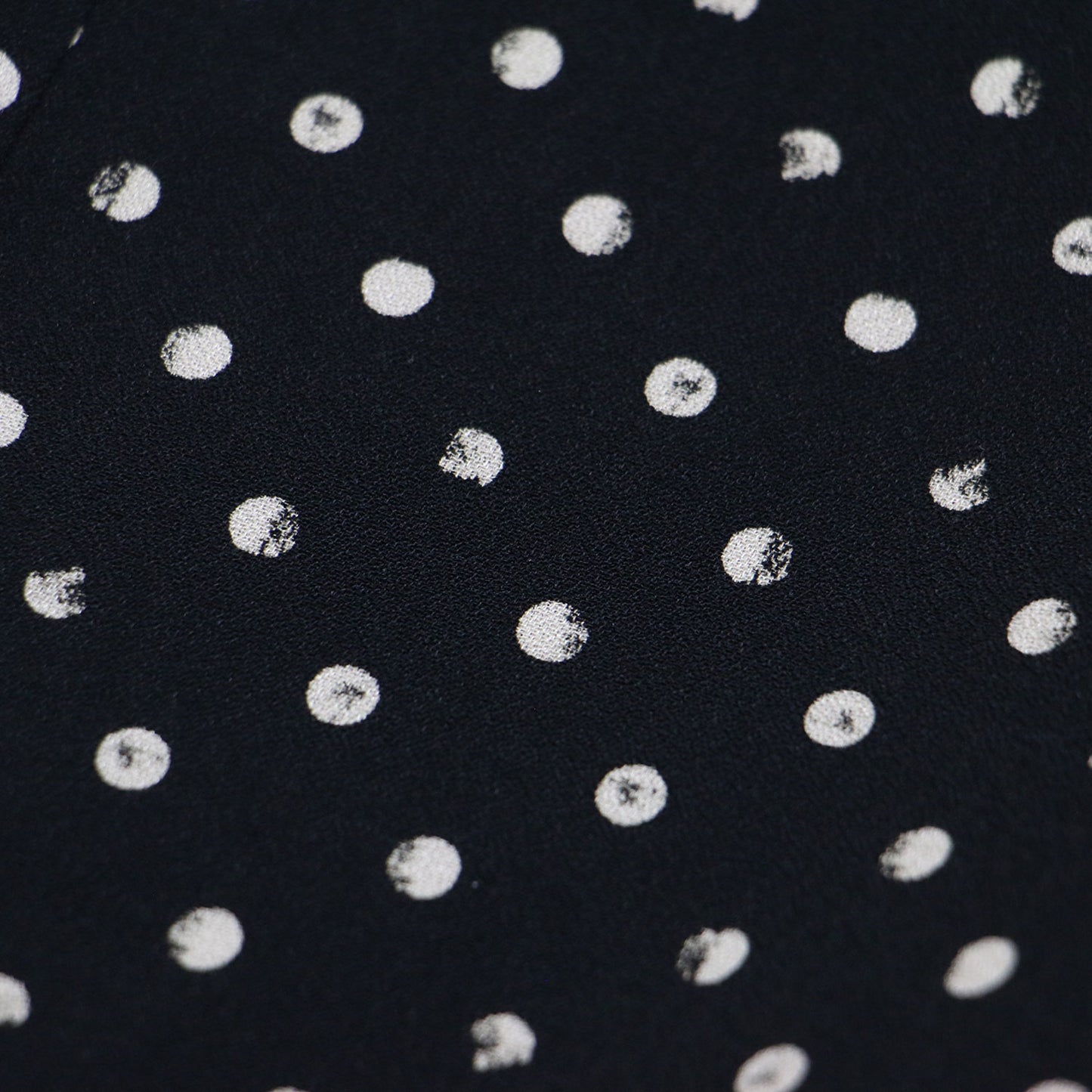 ドット キャミソール ワンピース / ノースリーブ ロング丈 フレア リボン