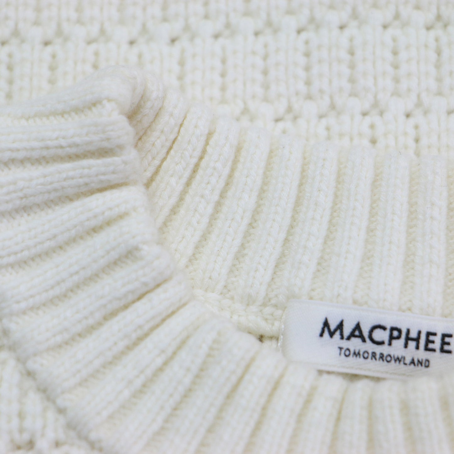 25春夏 ハイブリッドコットン クルーネック ベスト / ニット 12025102105 ノースリーブ 振り柄