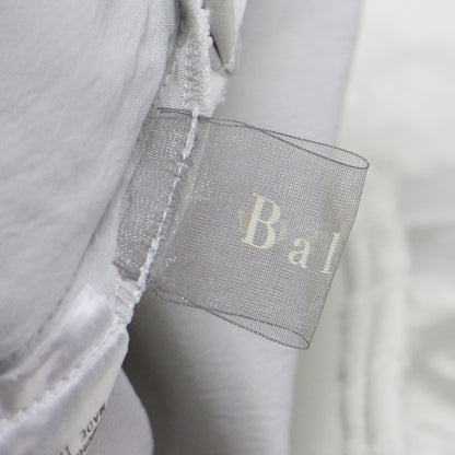 24春夏 シャーリング ジャカード セミマーメイドスカート / ロング丈 ウエストゴム 総柄 フレア コットン