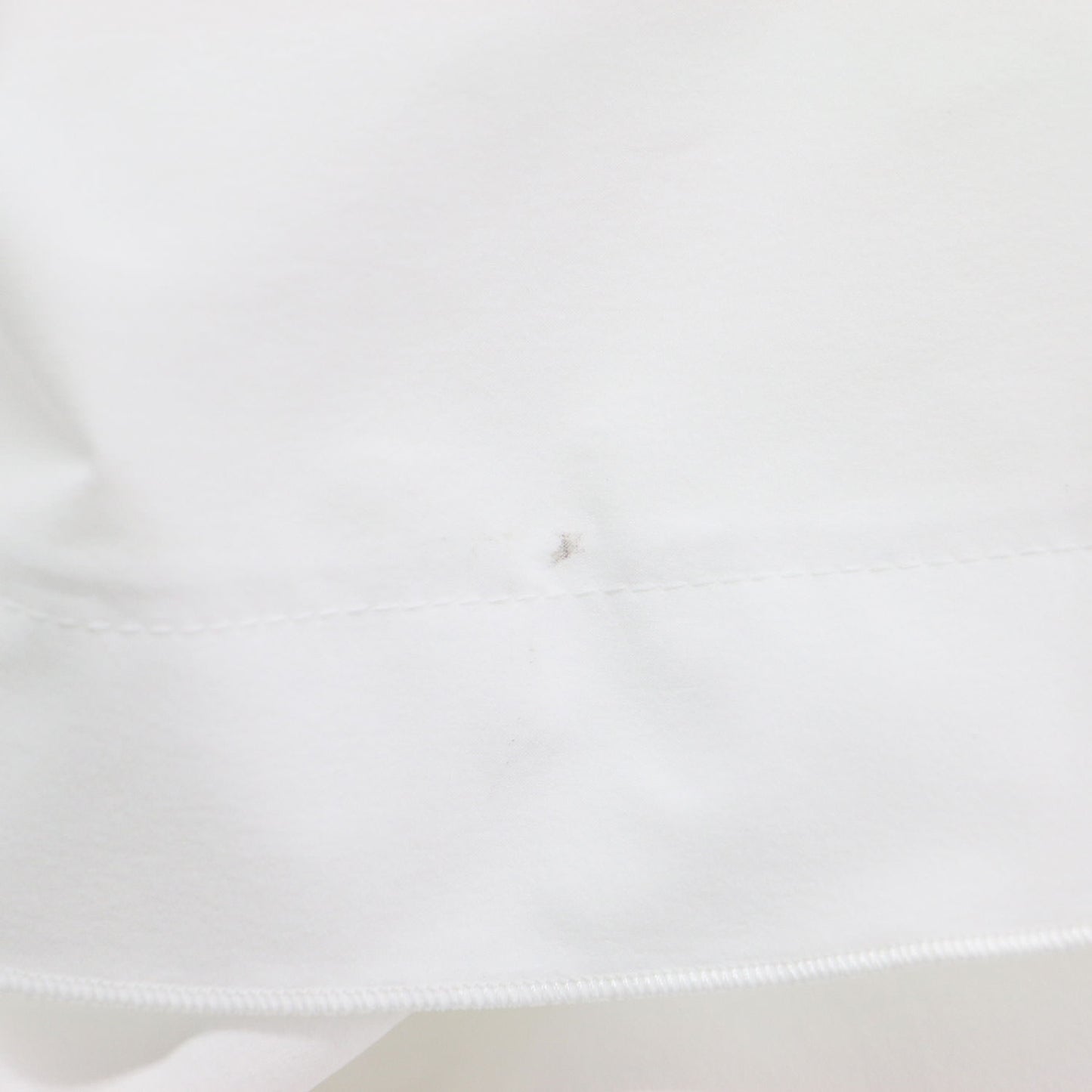 23春夏 ストレッチタフタ ティアード ブラウス / シャツ 長袖 クルーネック フレア ギャザー バックリボン タフタ