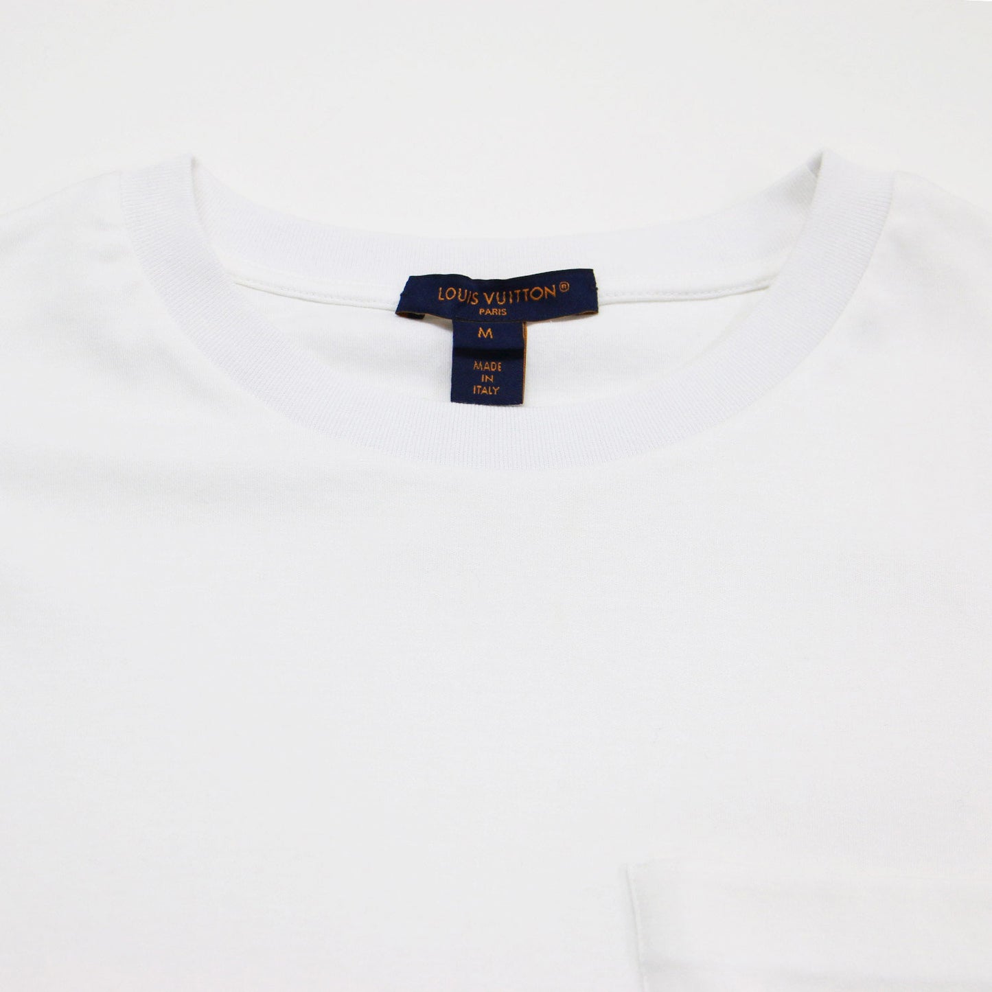 25春夏 ノーティカル ポケット Tシャツ / カットソー 半袖 ロゴ 刺繍 コットン