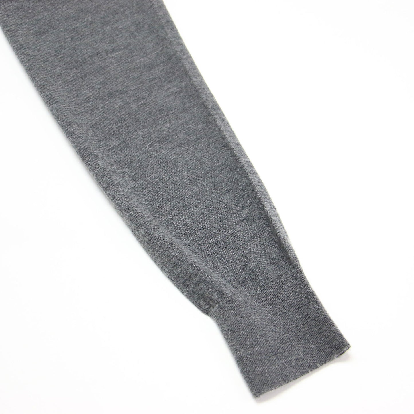 24秋冬 18G カシミヤ シルク クルーネック ニット / FALL1 プルオーバー 長袖 ハイゲージ