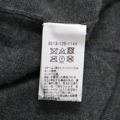 24秋冬 18G カシミヤ シルク クルーネック ニット / FALL1 プルオーバー 長袖 ハイゲージ