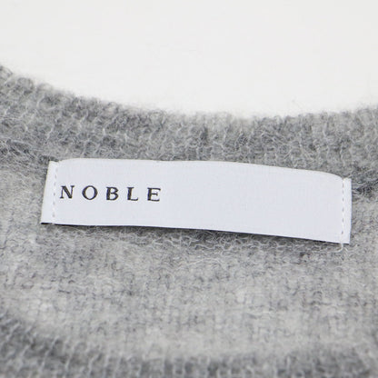 24秋冬 ファイン アルパカ ウール シアー ニット / プルオーバー 長袖 クルーネック ハイゲージ モヘア シアー