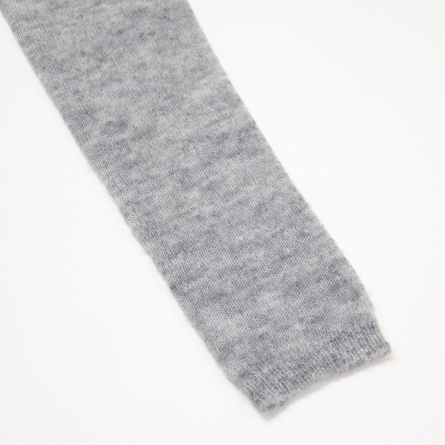 24秋冬 ファイン アルパカ ウール シアー ニット / プルオーバー 長袖 クルーネック ハイゲージ モヘア シアー