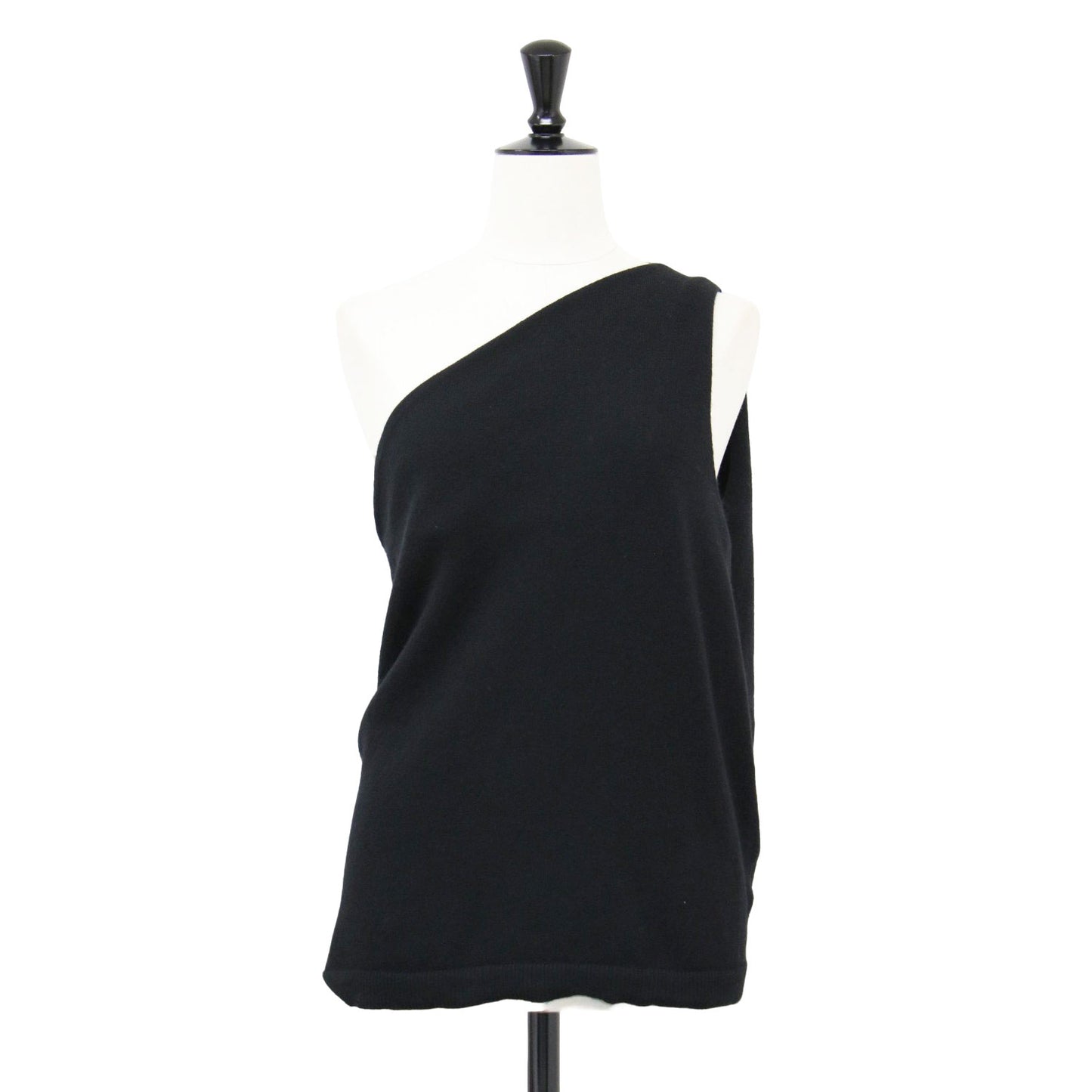 25春夏 ワンショルダー ニット / Sculptural open back top 25080250001410 / プルオーバー コンパクト ウール