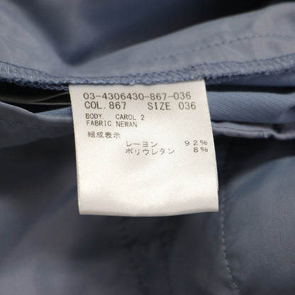 24秋冬 ストレッチ センタープレス テーパードパンツ / Newan Carol 2 スラックス クロップド丈