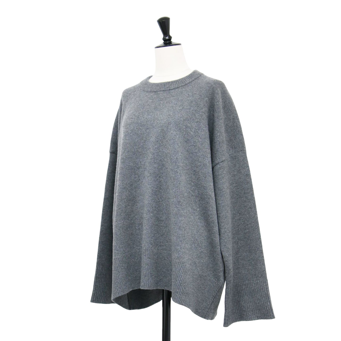 22秋冬 クルーネック プルオーバー / Aries ニット 長袖 クルーネック オーバーサイズ リブ ウール