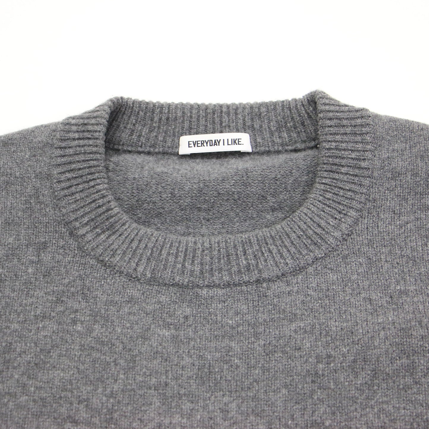 22秋冬 クルーネック プルオーバー / Aries ニット 長袖 クルーネック オーバーサイズ リブ ウール