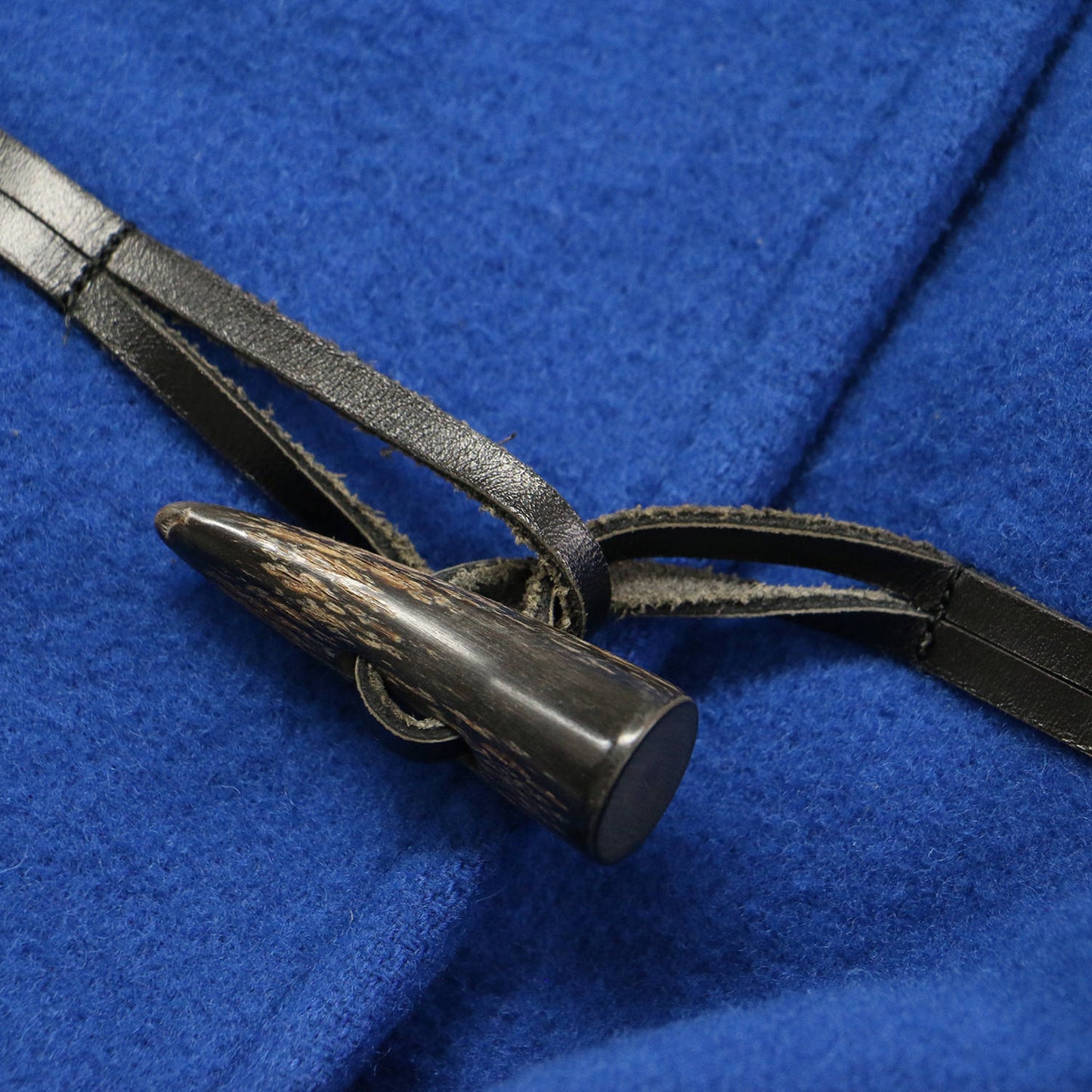 ボックスシルエット ダッフルコート / 長袖 ロング丈 フード スリット ドロップショルダー