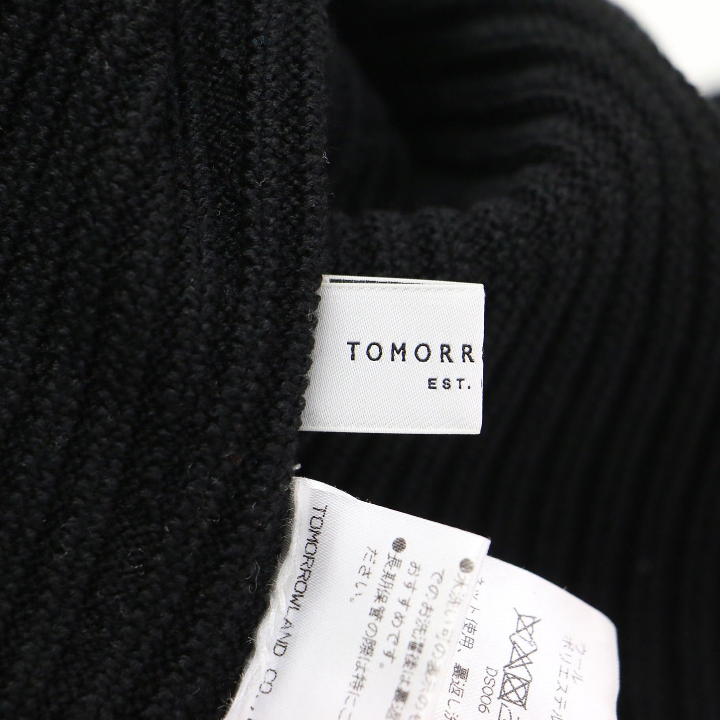 リンクスウール タートルネック プルオーバー / ニット 長袖 オーバーサイズ ドロップショルダー