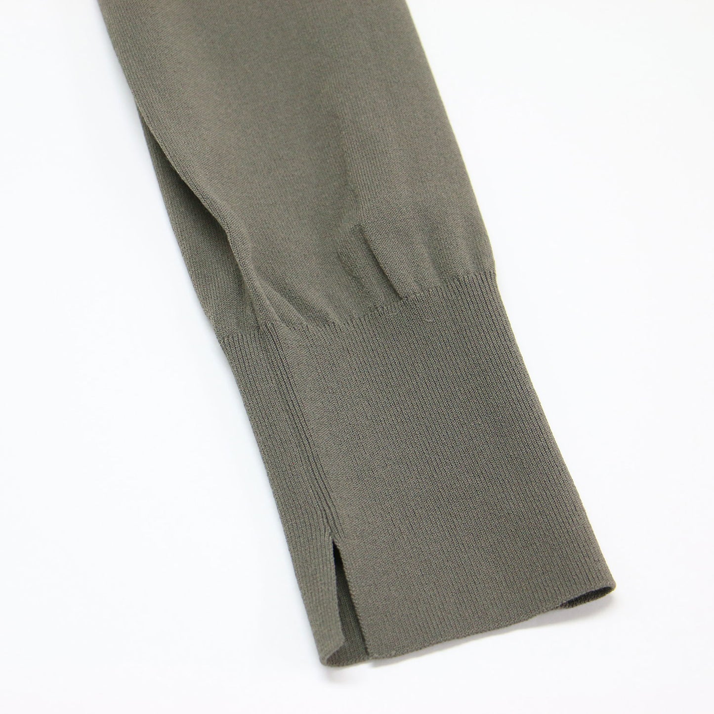 23春夏 2WAY レーヨン ポリエステル ストレッチ カーディガン / ニット プルオーバー 長袖 スリット
