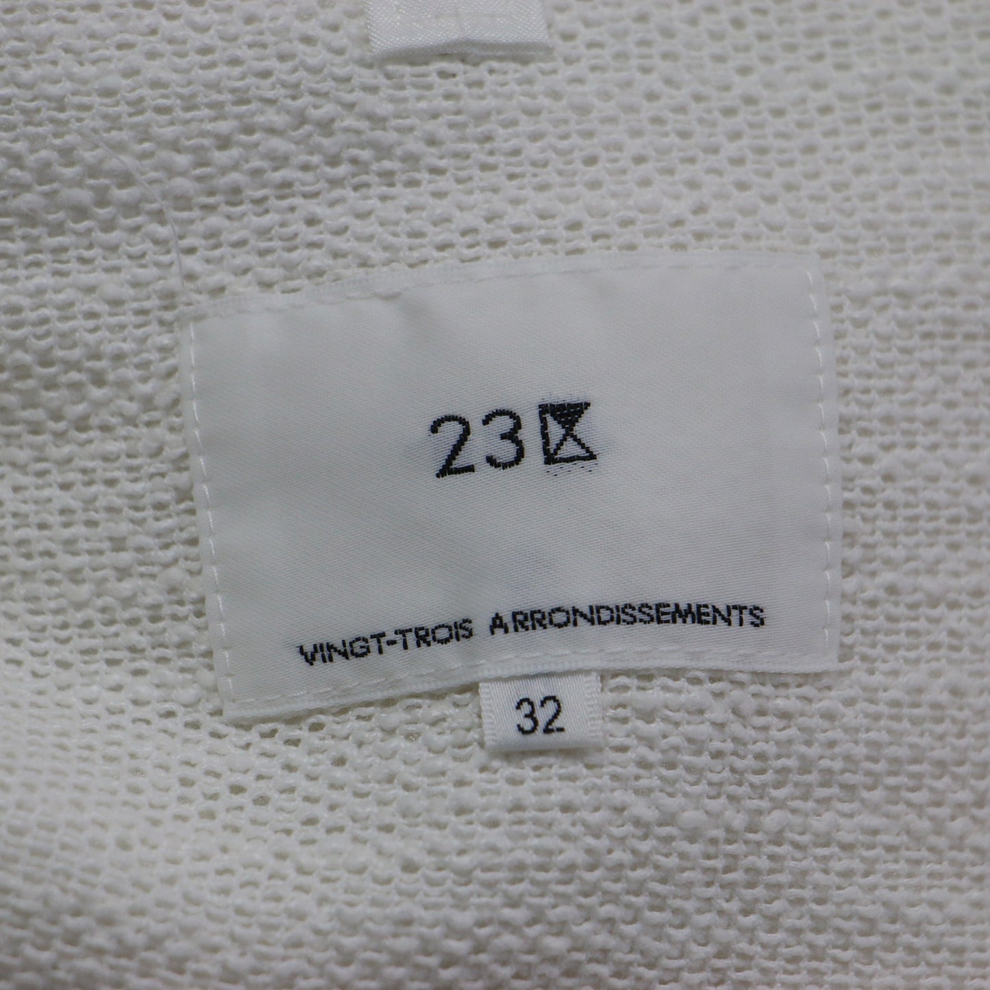 25春夏 サマーツイード ジャケット / ボレロ 長袖 クルーネック メタルボタン コンパクト コットン