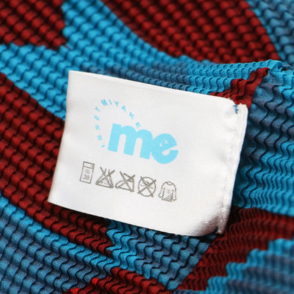 総柄 タートルネック カットソー / プルオーバー 半袖 コンパクト ストレッチ