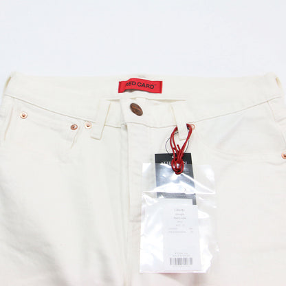 リバティ ミッドライズ デニム パンツ / Liberty ストレート ストレッチ コットン