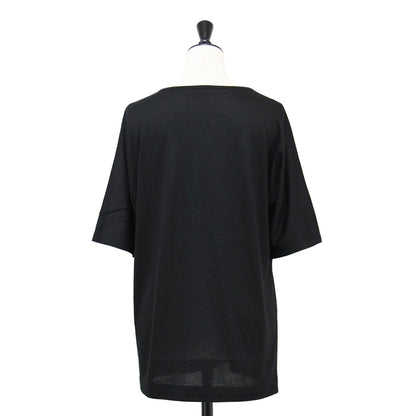 コットン 半袖 Tシャツ / カットソー クルーネック ドルマンスリーブ