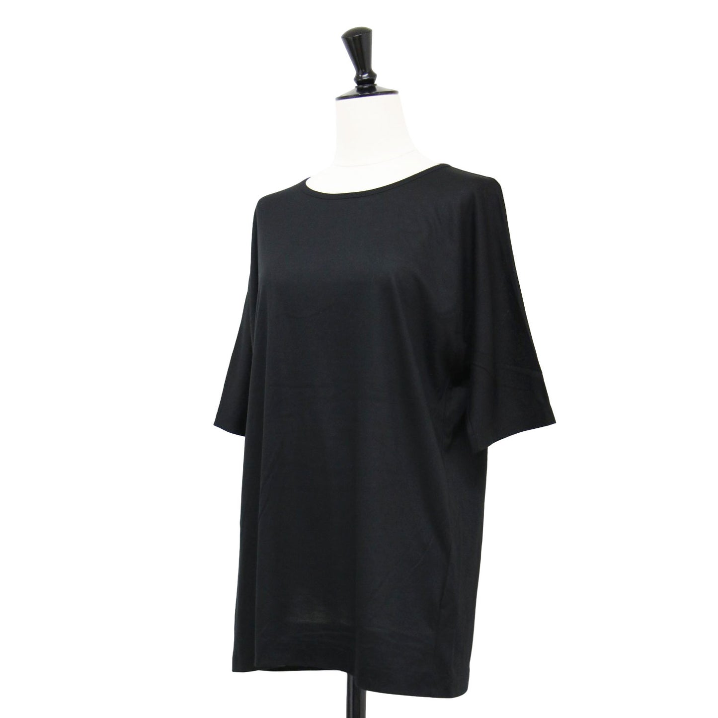 コットン 半袖 Tシャツ / カットソー クルーネック ドルマンスリーブ