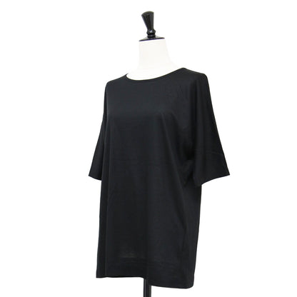 コットン 半袖 Tシャツ / カットソー クルーネック ドルマンスリーブ