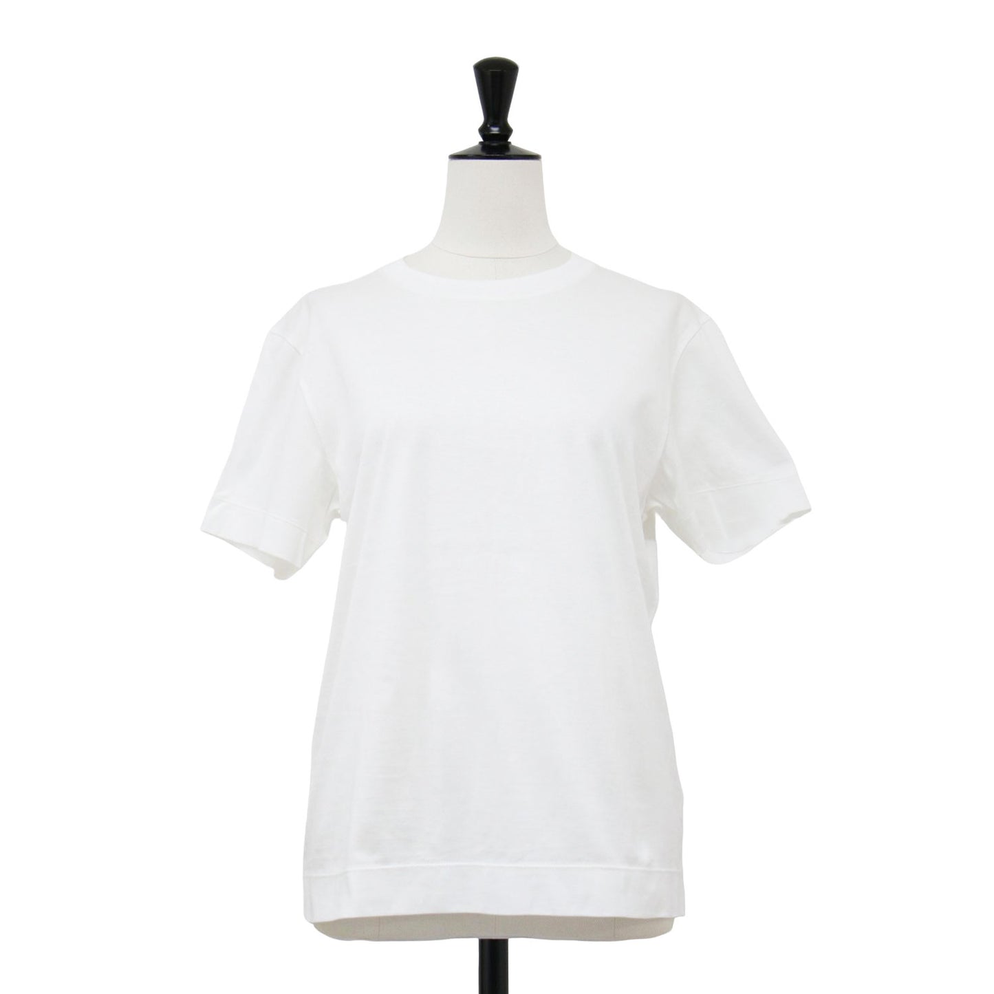 コットン 天竺 UV Tシャツ / カットソー 半袖 クルーネック ストレッチ