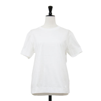 コットン 天竺 UV Tシャツ / カットソー 半袖 クルーネック ストレッチ