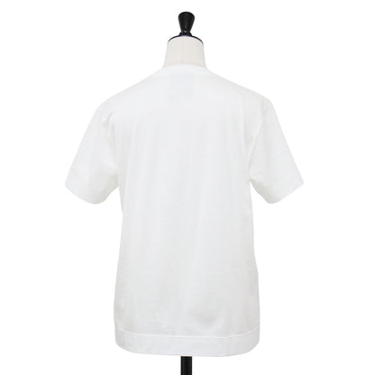 コットン 天竺 UV Tシャツ / カットソー 半袖 クルーネック ストレッチ