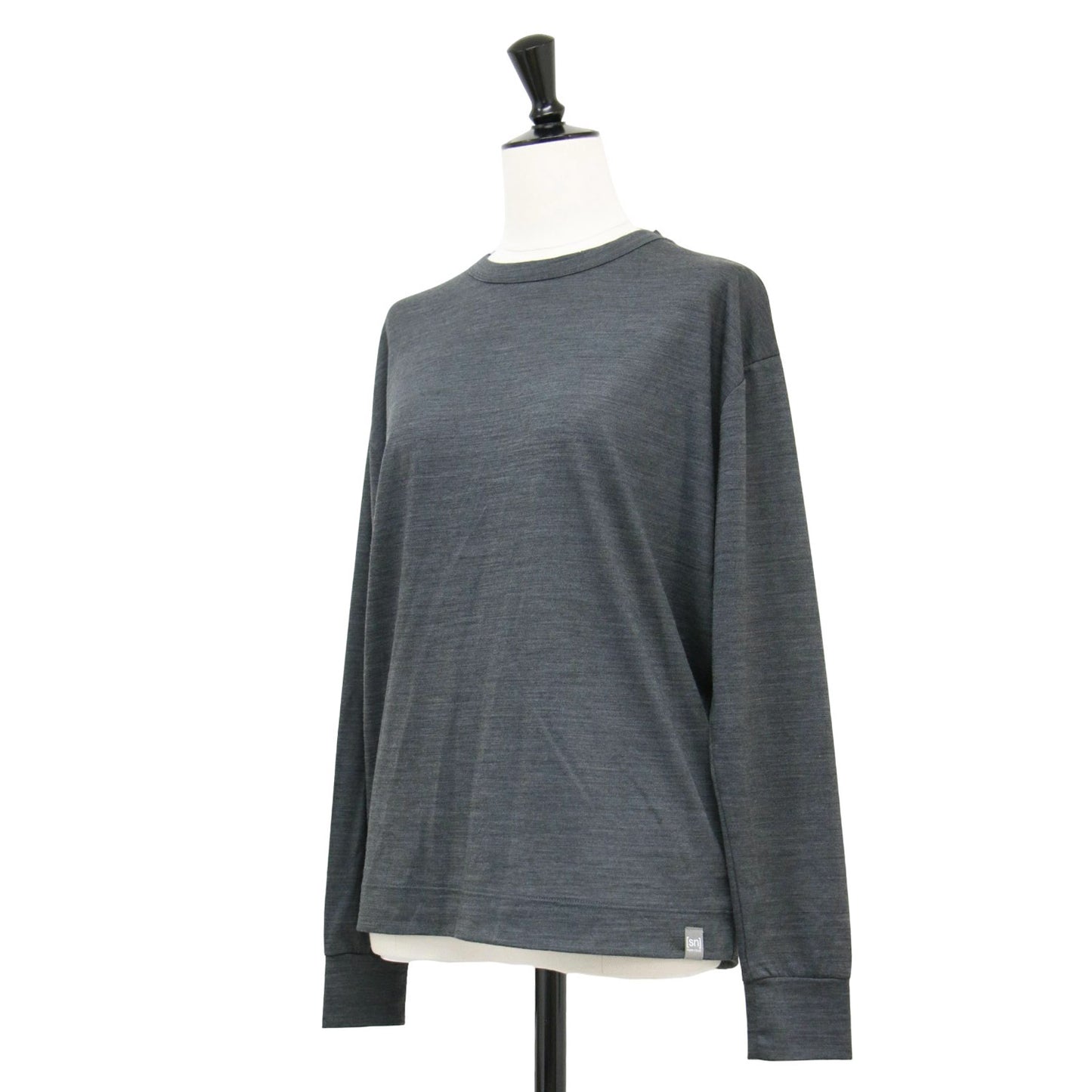 25春夏 クルーネック ロングスリーブ Tシャツ / カットソー ウール