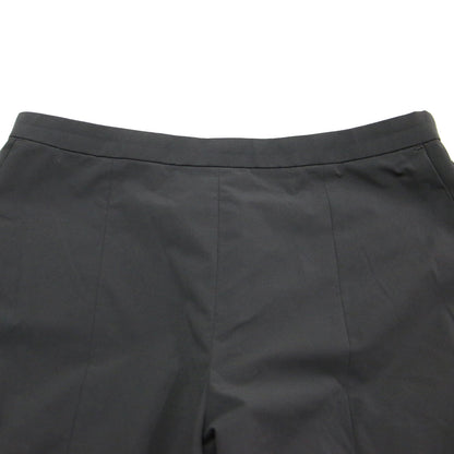 25春夏 ブロード センター スリット パンツ / SOLOTEX テーパードパンツ クロップド丈 ストレッチ