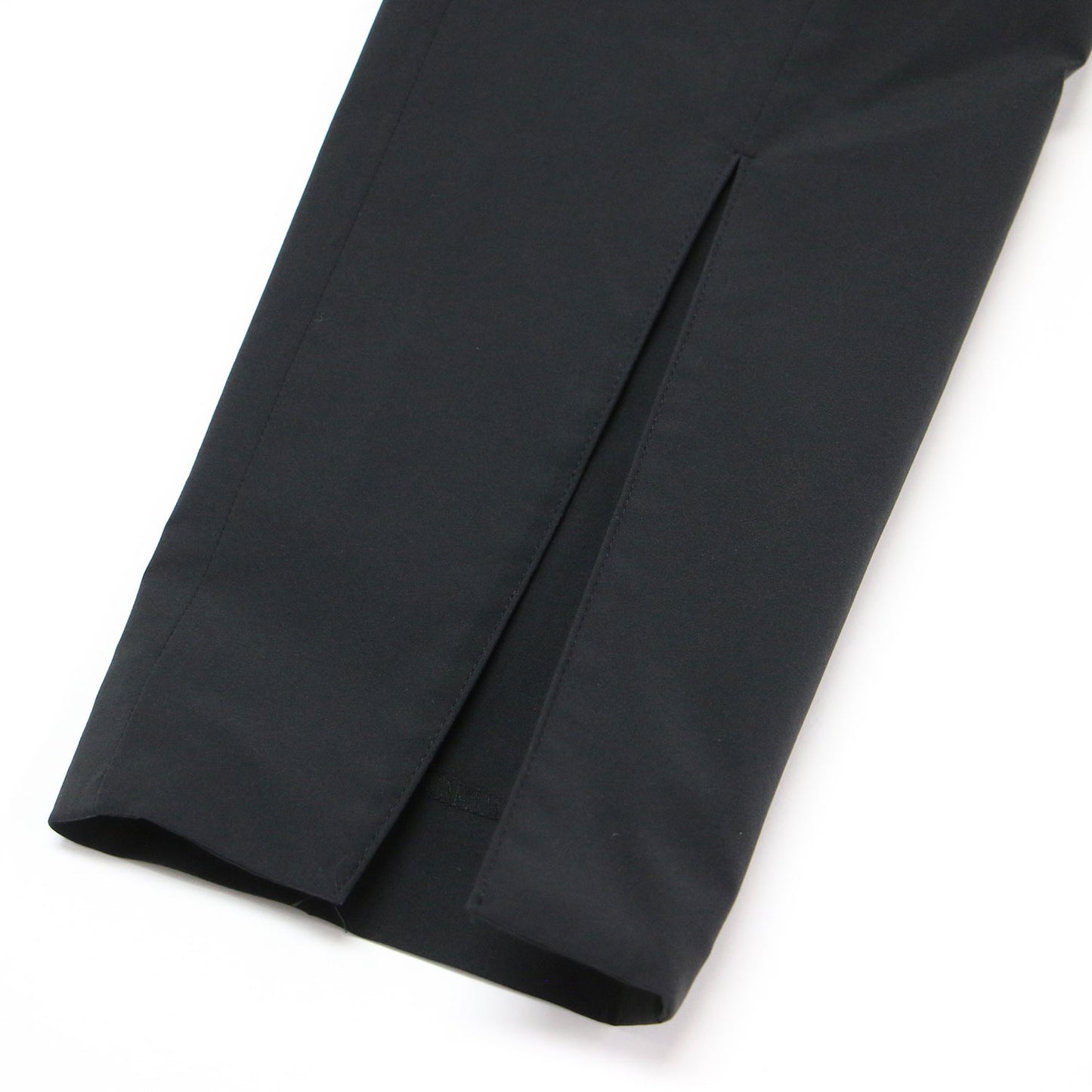 25春夏 ブロード センター スリット パンツ / SOLOTEX テーパードパンツ クロップド丈 ストレッチ