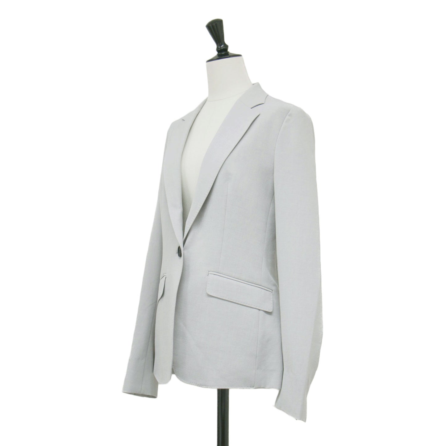 24春夏 レーヨンライクトロ テーラードジャケット / スーツ 長袖 スリット 1B ウォッシャブル