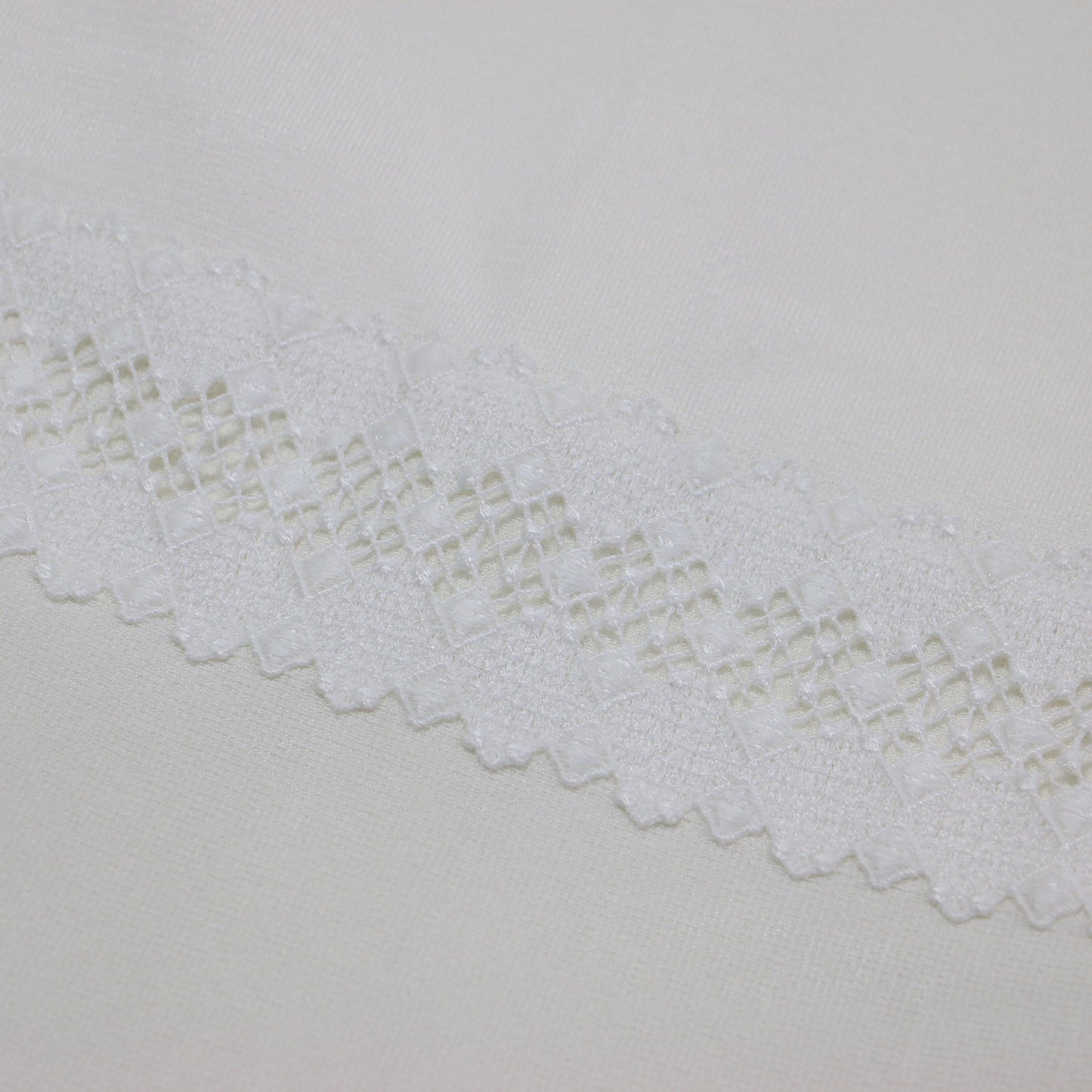 レース ノースリーブ ニット ワンピース / ドレス クルーネック ミモレ丈 Aライン フレア