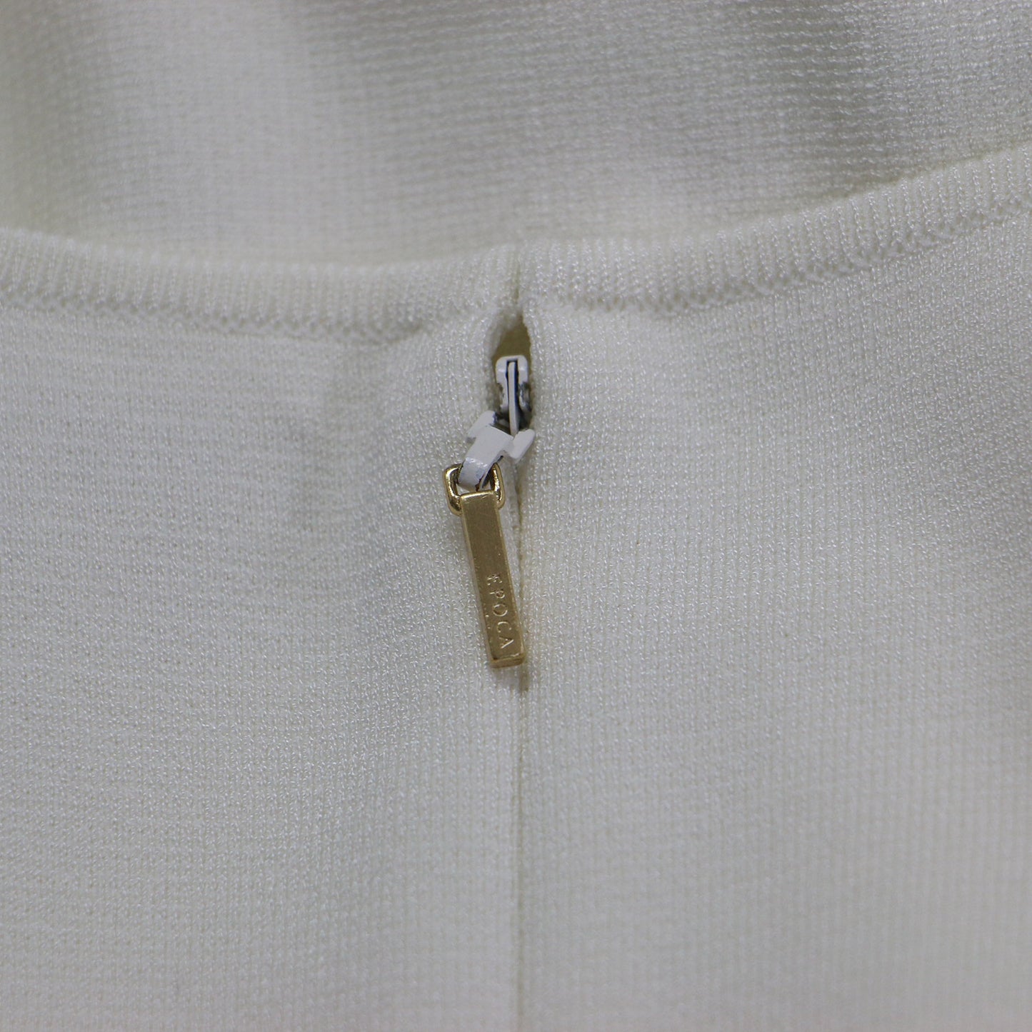 レース ノースリーブ ニット ワンピース / ドレス クルーネック ミモレ丈 Aライン フレア