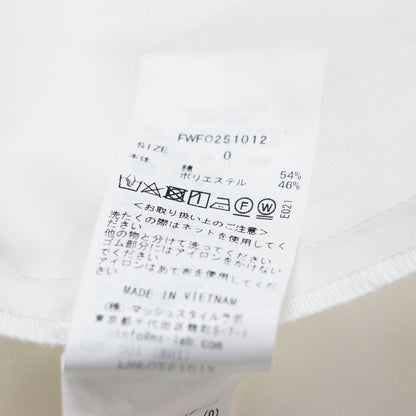 25春夏 ビスチェコンビ シャツワンピース / ドレス 長袖 ロング丈 Aライン フレア
