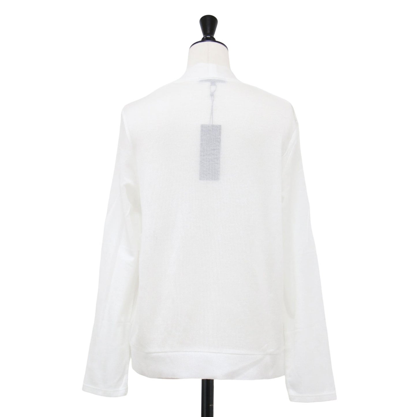 テンセル クール ショートカーディガン / Tencel Cool 長袖 ローゲージ ガーゼ ボタンレス ウォッシャブル