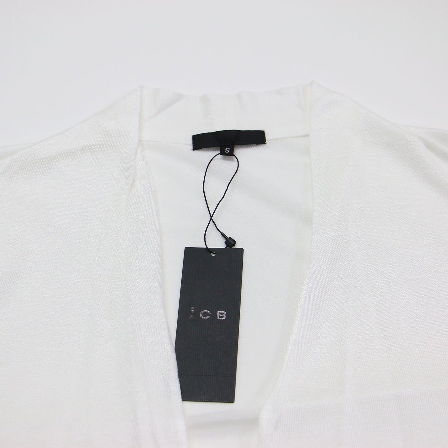 テンセル クール ショートカーディガン / Tencel Cool 長袖 ローゲージ ガーゼ ボタンレス ウォッシャブル