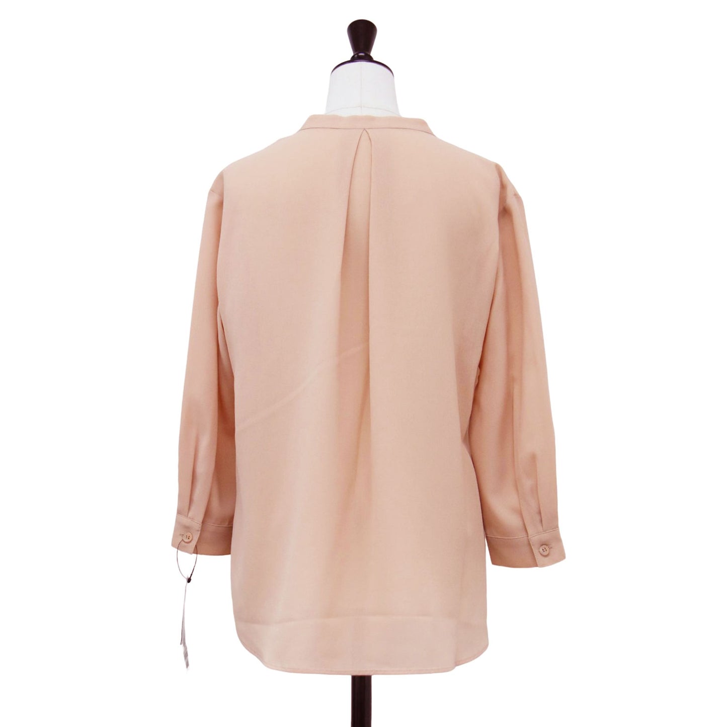 クロスオーバー Vネック ブラウス / シャツ Vネック ギャザー スリット