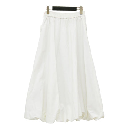 24春夏 バルーン スカート / ロング丈 フレア ギャザー 撥水