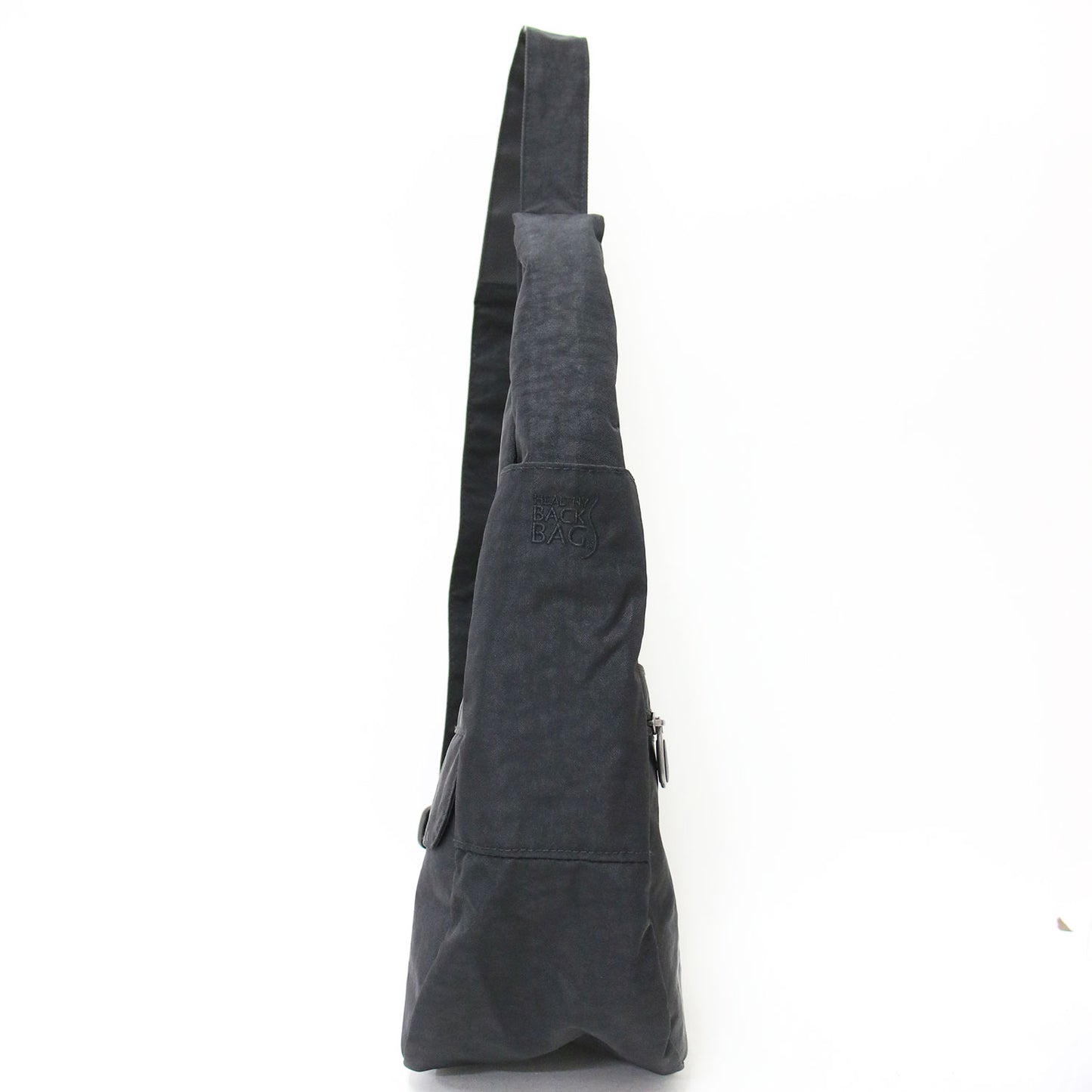 テクスチャード ナイロン Sサイズ / ショルダーバッグ 肩掛け ロゴ 刺繍 撥水加工