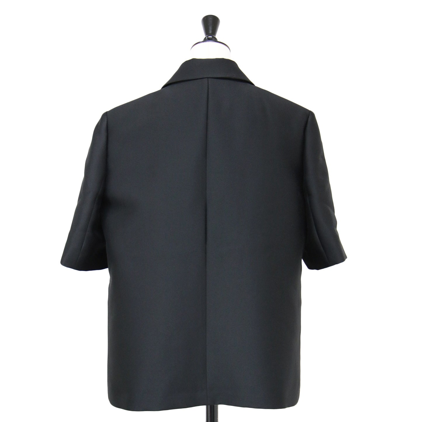 25春夏 ハーフスリーブ サテン テーラード ジャケット / Floyed Mira Jacket ボクシーシルエット