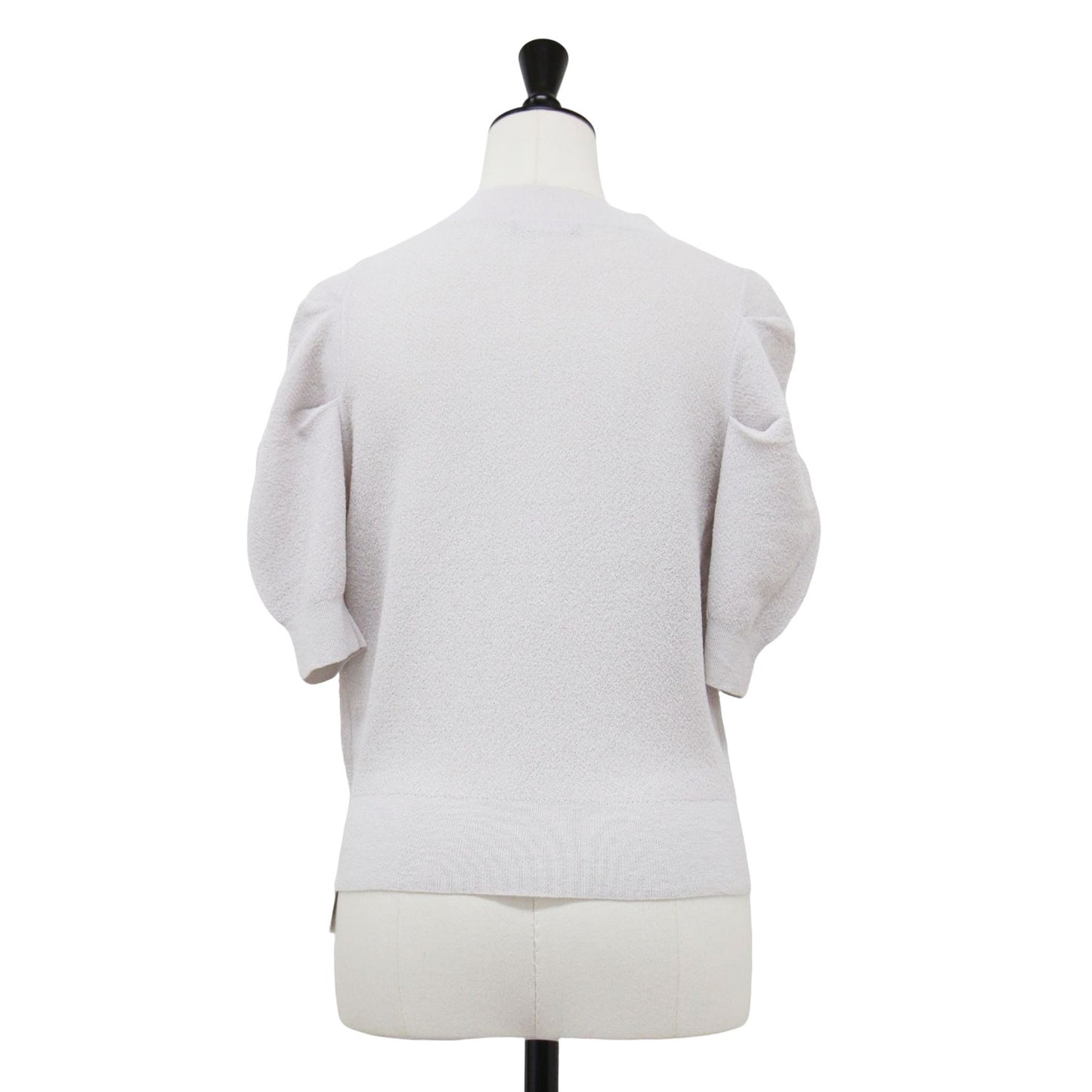 25春夏 Vネック 半袖 カーディガン / Luton Kelsey Cardigan ニット タックスリーブ コンパクト シアー