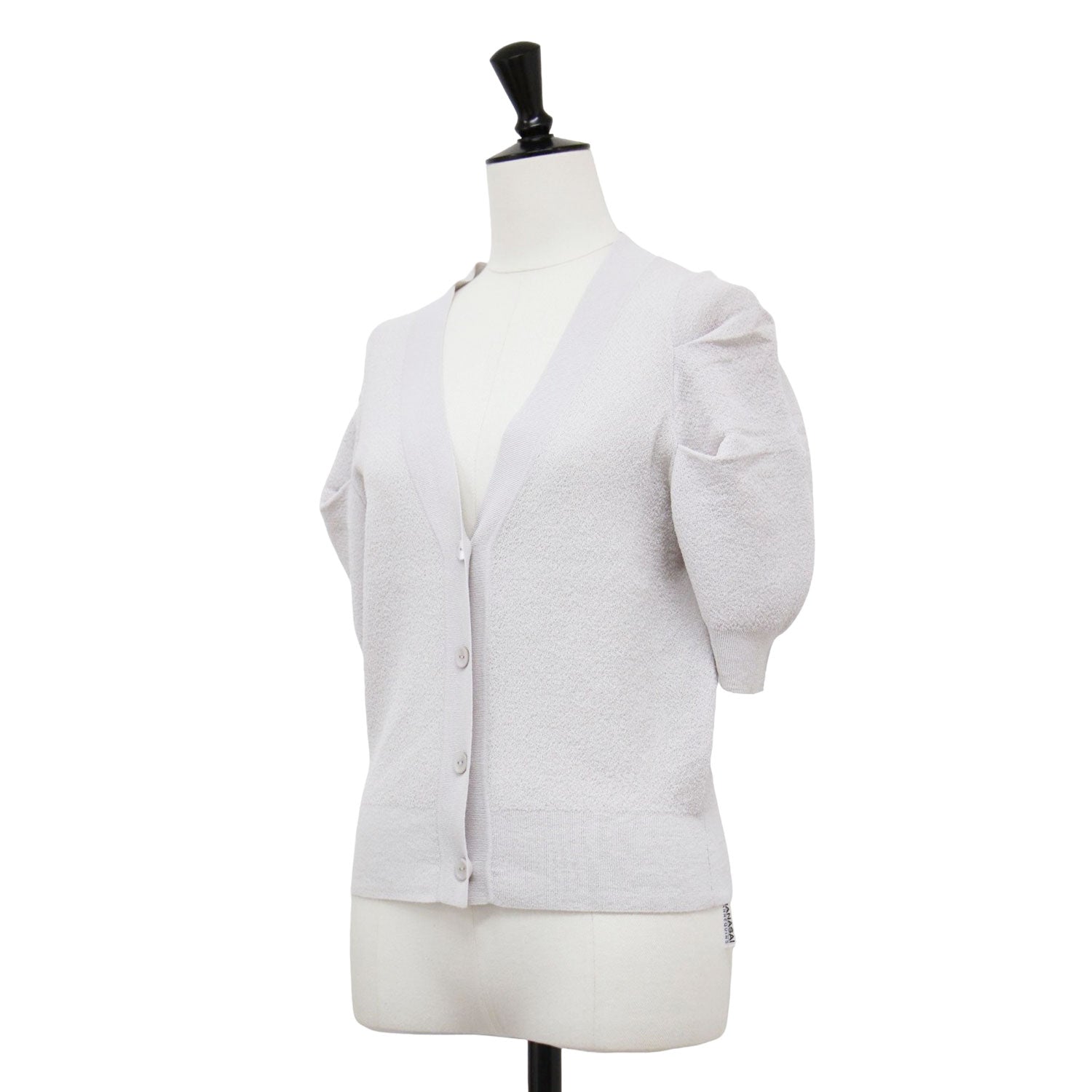 Theory luxe 2025SS LUTON KELSEY 　カーディガン 25春夏 Vネック 半袖 カーディガン / Luton Kelsey Cardigan ニット