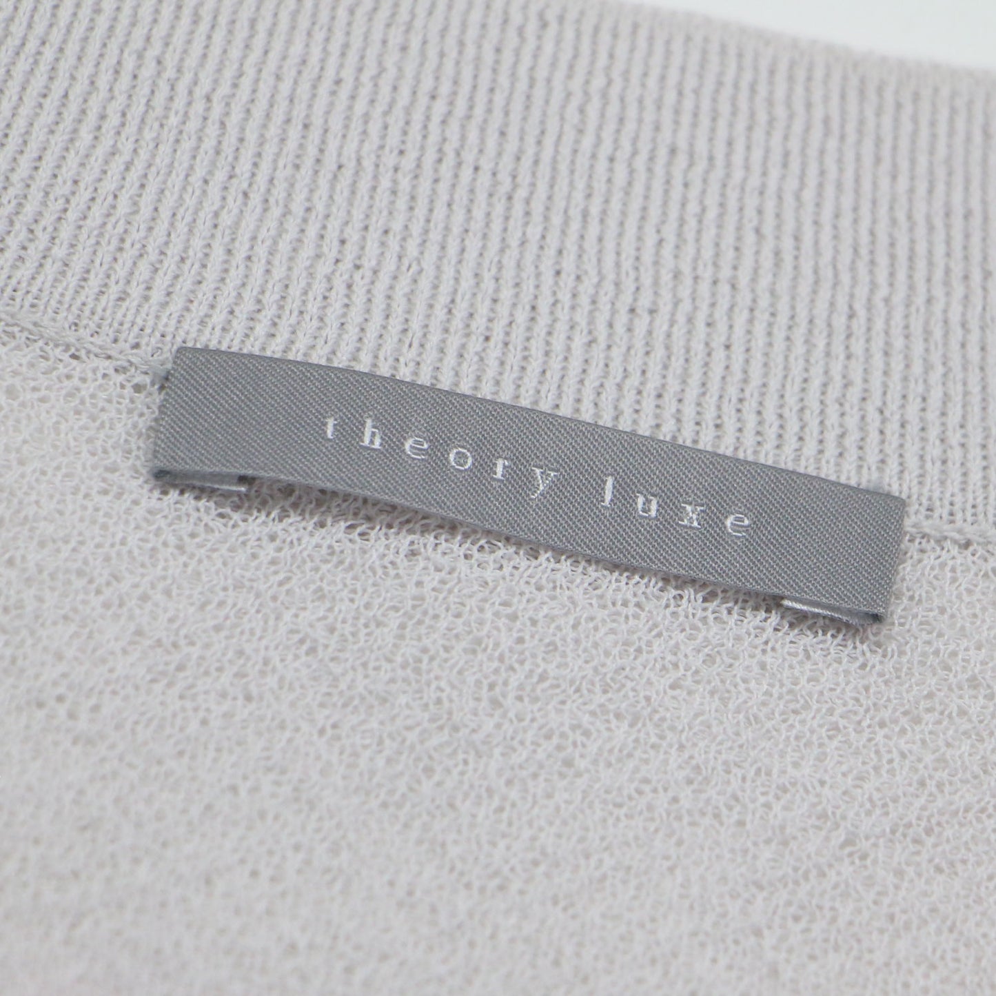 25春夏 Vネック 半袖 カーディガン / Luton Kelsey Cardigan ニット タックスリーブ コンパクト シアー
