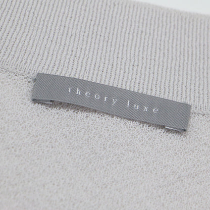 25春夏 Vネック 半袖 カーディガン / Luton Kelsey Cardigan ニット タックスリーブ コンパクト シアー