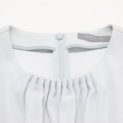 25春夏 フロント ギャザー ノースリーブ ロング ワンピース / Eva Vonia Dress ドレス Aライン タック