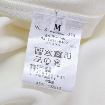 25春夏 ヴィンテージ サテン シャツ / ブラウス フレンチスリーブ チュニック丈 Aライン UVカット 高機能生地