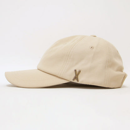 ロゴ モチーフ キャップ / GOLD STUD OVER FIT BALL CAP 帽子