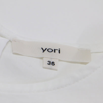 22春夏 ギャザー フリルスリーブ ブラウス / プルオーバー 長袖 クルーネック タック コットン